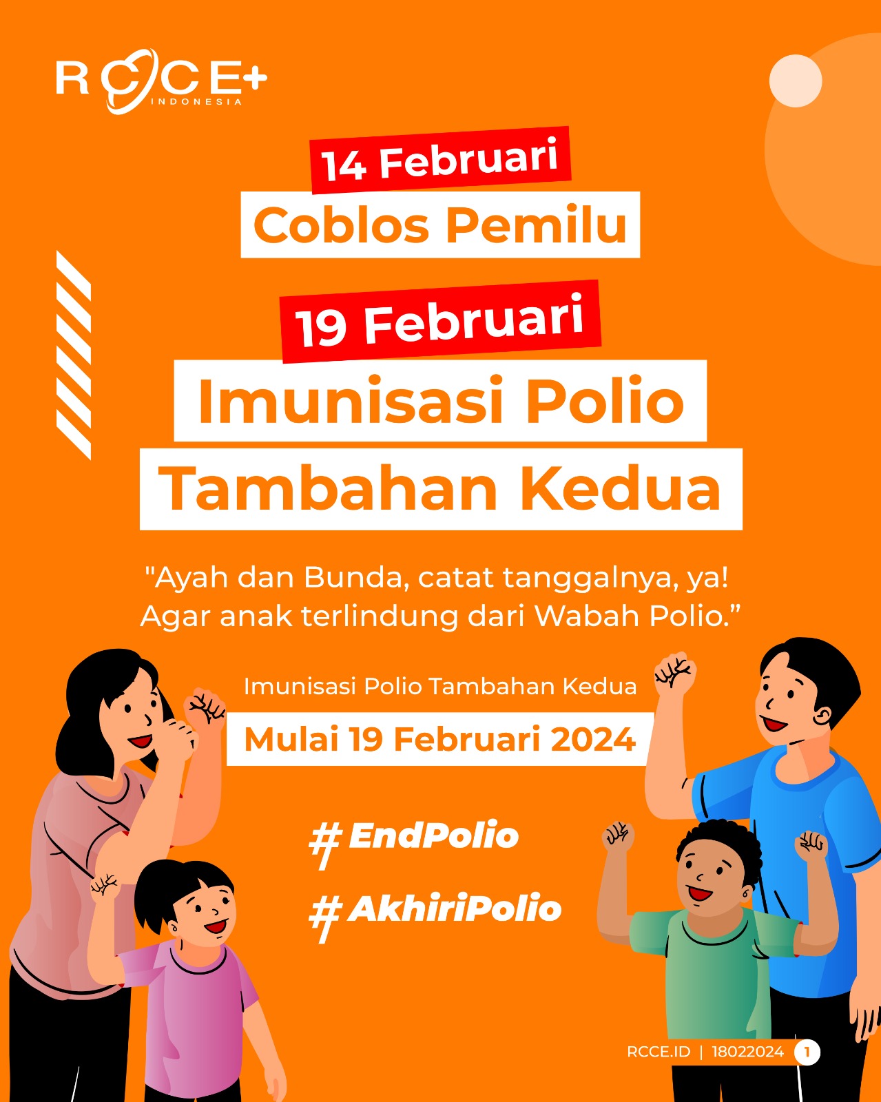 Imunisasi Polio Tambahan Kedua