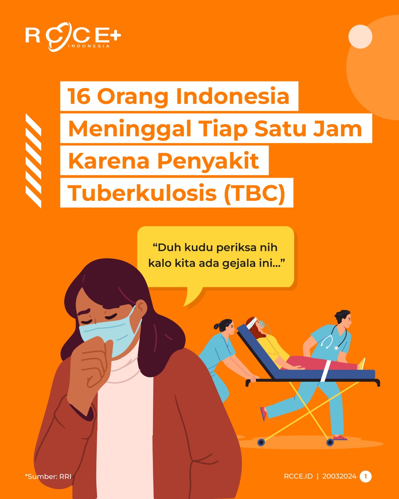 16 Orang Indonesia Meninggal Tiap Satu Jam Karena TBC