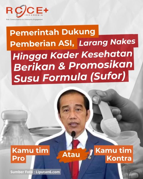 Pemerintah Dukung Pemberian ASI, Larang Nakes Hingga Kader Kesehatan Berikan & Promosikan Susu Formula (Sufor)