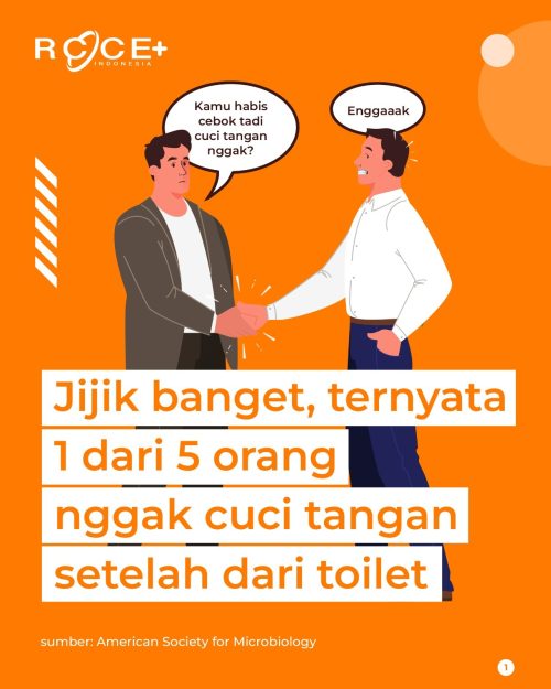 Bebas Kuman dengan Cuci Tangan