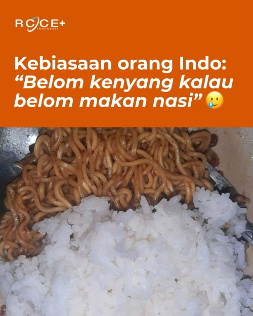 Belum Kenyang Kalau Belom Makan Nasi