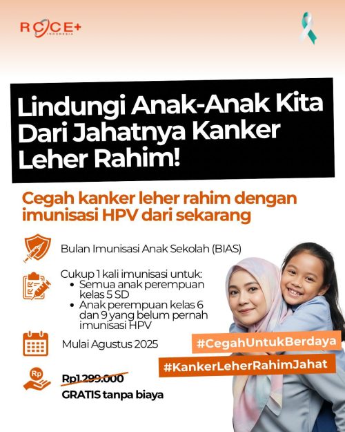 Lindungi Anak-Anak Kita dari Jahatnya Kanker Leher Rahim!