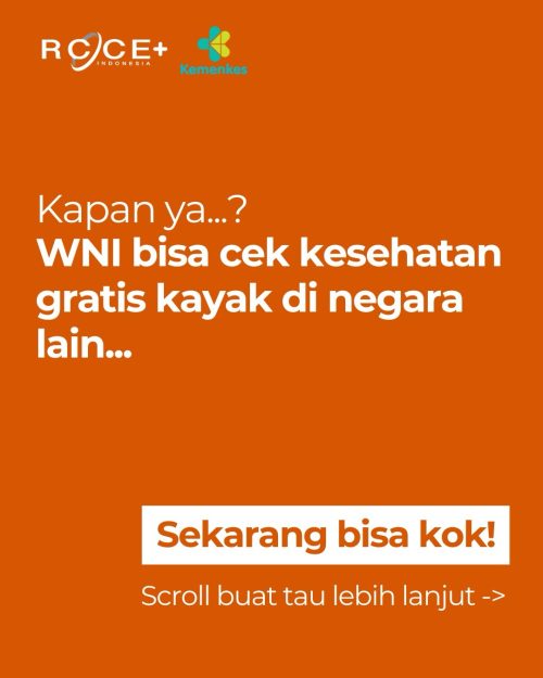 Cek Kesehatan Gratis