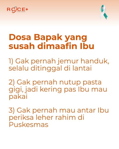 Dosa Bapak yang Susah Dimaafin Ibu