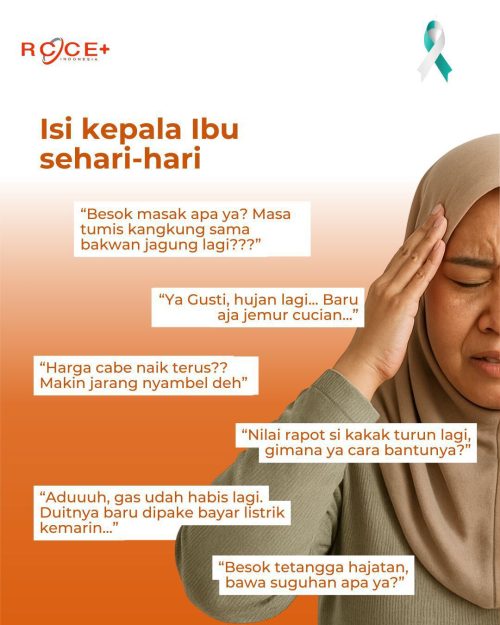 Isi kepala Ibu Sehari-hari