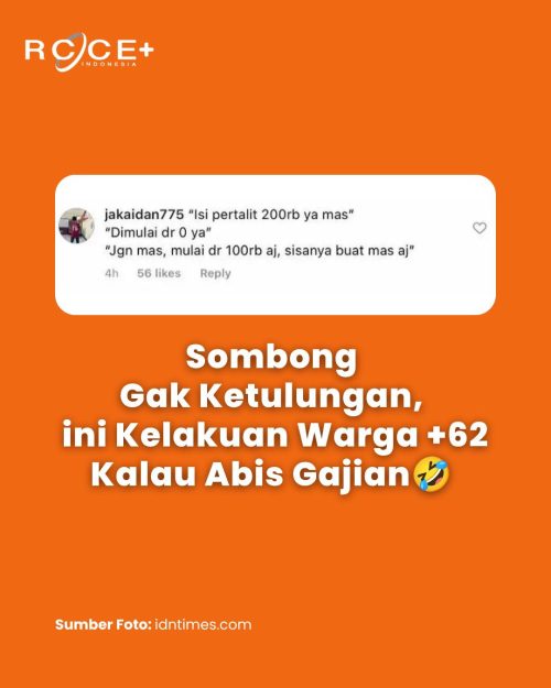 Sombong Gak Ketulungan, Ini Kelakuan Warga +62 Kalau Abis Gajian 🤣