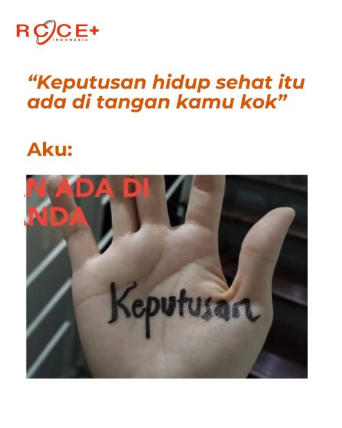 Keputusan Hidup Sehat Itu Ada di Tangan Kamu Kok