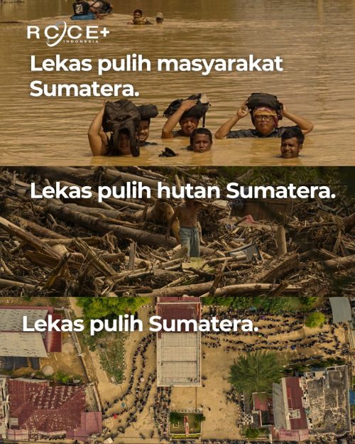 Lekas pulih Sumatera, lekas pulih masyarakat Sumatera.