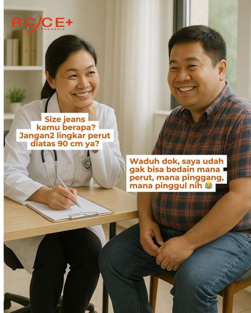 Size jeans kamu berapa? Jangan2 lingkar perut di atas 90 cm ya?