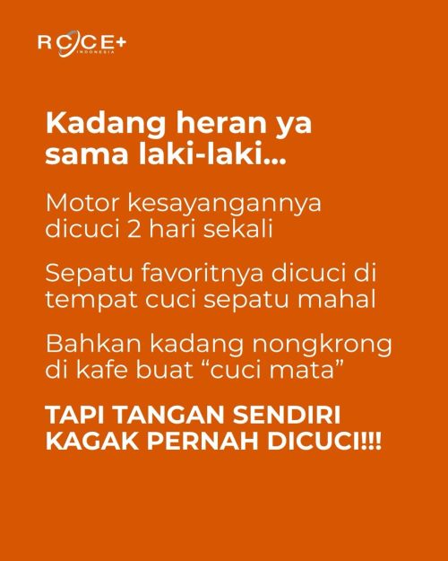 Cuci Motor Rajin, Cuci Mata Rutin, Cuci Tangan? Nanti Dulu!