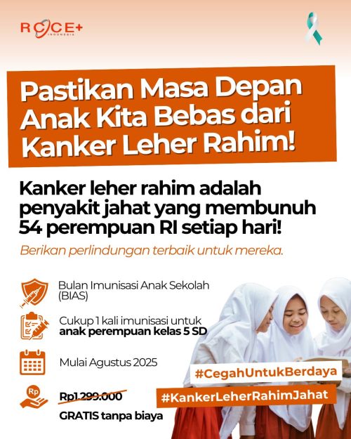 Pastikan Masa Depan Anak Kita Bebas dari Kanker Leher Rahim!