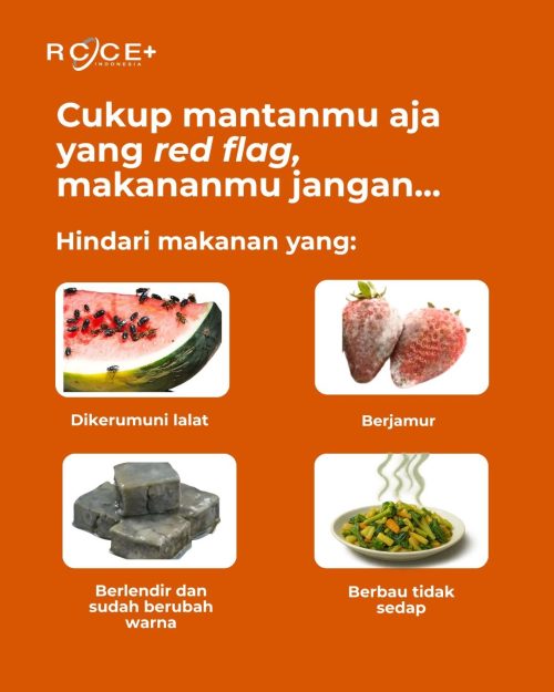 Cukup Mantanmu Aja yang Red Flag, Makananmu Jangan…