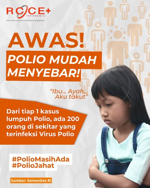 Awas! Polio Mudah Menyebar!